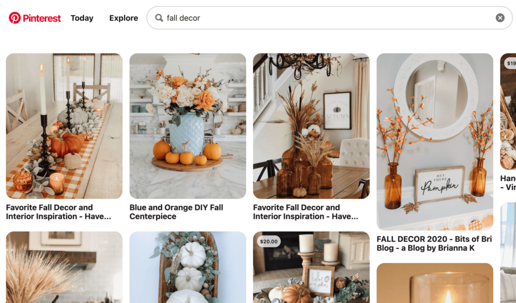 Fall Decor on Pinterest
