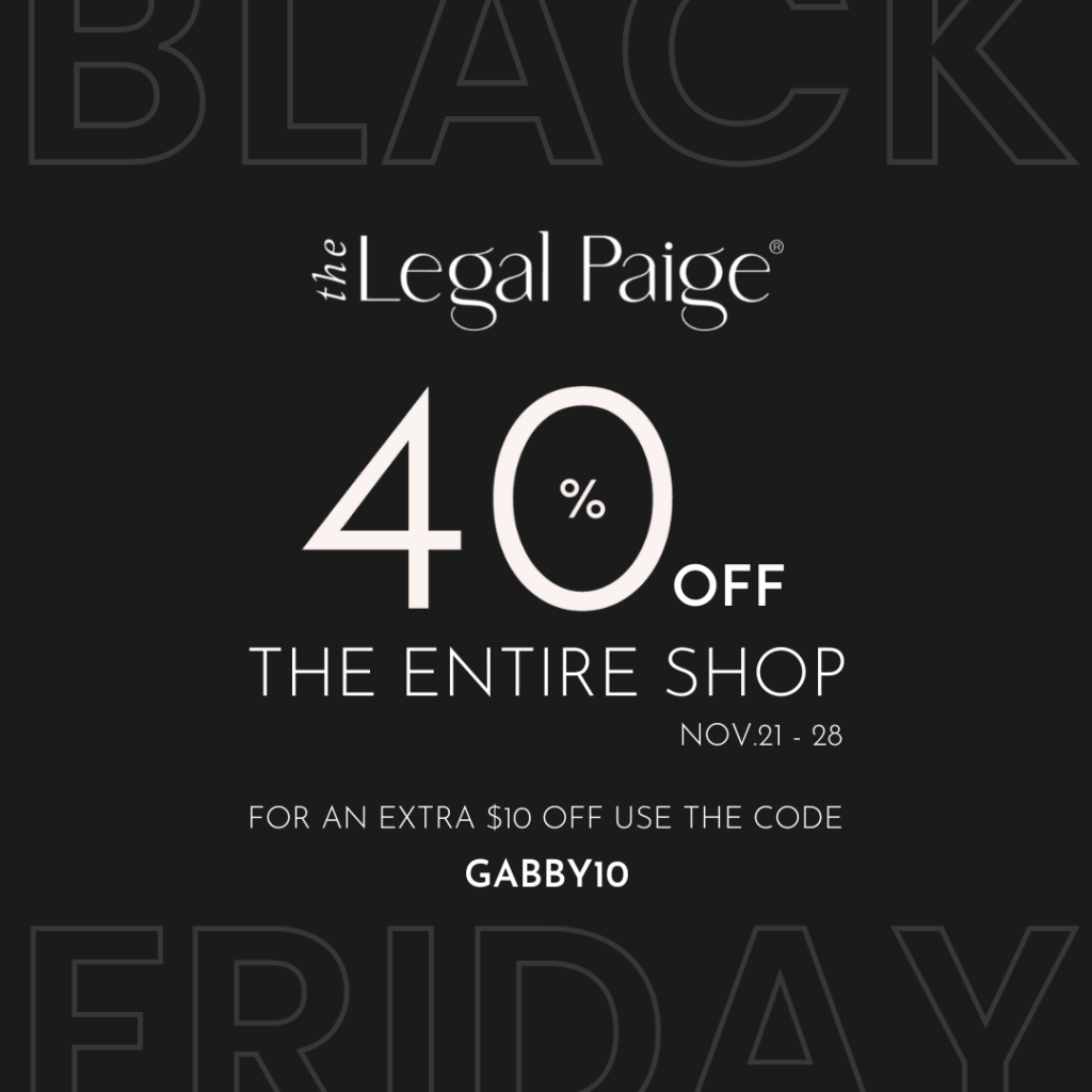 40% off image for The Legal Paige